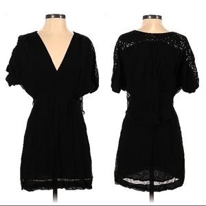 Dallin Chase Ridley sequin black mini dress